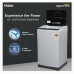 Washing Machine: Haier 6 Kg Fully Automatic Washing Machine with Oceanus Wave Drum, Magic Filter, Balance clean Pulsator, 8 Wash Program (HWM60-AE, Titanium)